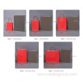 Customized tote fashion shopping kraft paper bags